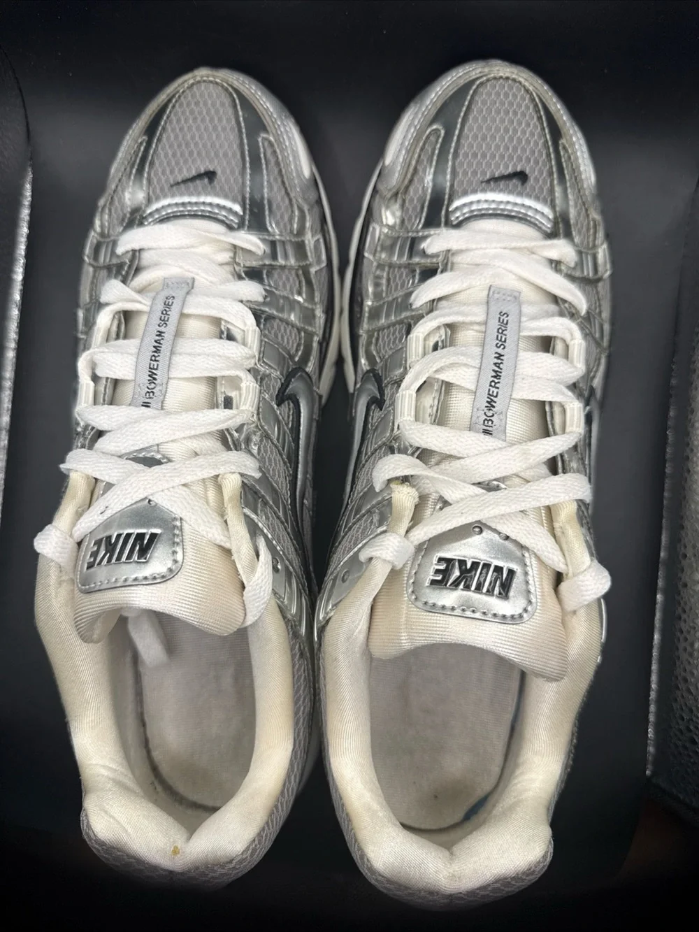 Size 11 - Nike P-6000 Metallic Silver, CN0149-001, Clean, No Box Good Condition